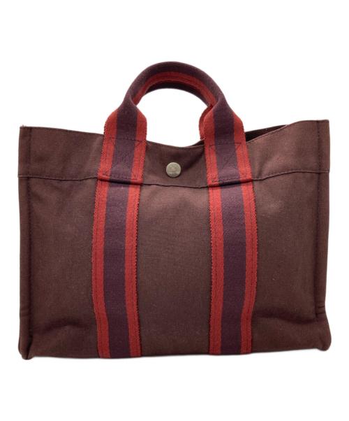 HERMES（エルメス）HERMES (エルメス) トートバッグ ブラウンの古着・服飾アイテム