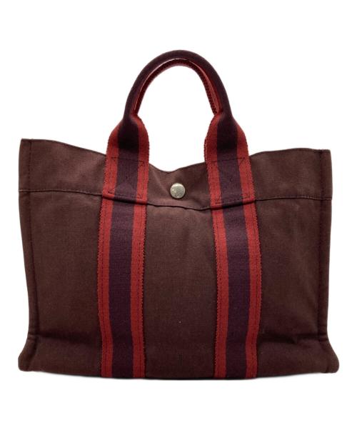 HERMES（エルメス）HERMES (エルメス) トートバッグ ブラウンの古着・服飾アイテム
