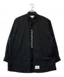 WTAPS（ダブルタップス）の古着「LS / CTPL BROADCLOTH シャツ」｜ブラック