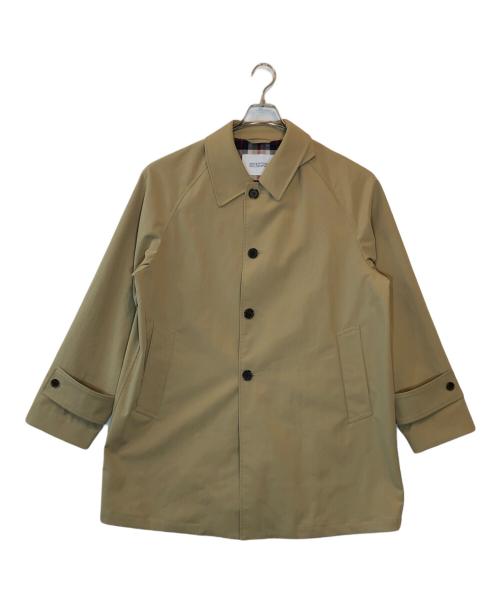 MACKINTOSH PHILOSOPHY（マッキントッシュ フィロソフィー）MACKINTOSH PHILOSOPHY (マッキントッシュ フィロソフィー) WELBURY ピーチスキンスパンツイルステンカラーコート ブラウン サイズ:40の古着・服飾アイテム