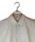 AURALEE (オーラリー) WASHED FINX TWILL BIG SHIRTS アイボリー サイズ:SIZE 3：15000円