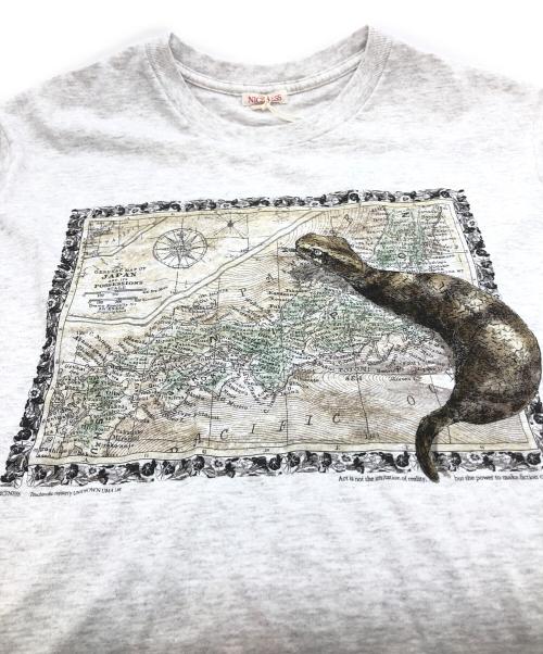 NICENESS（ナイスネス）NICENESS (ナイスネス) BERNARD TSUCHINOKOTシャツ グレー サイズ:S 未使用品の古着・服飾アイテム
