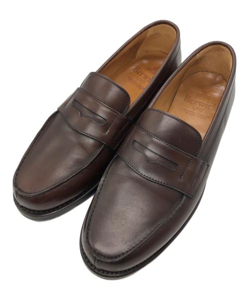 berwick（バーウィック）berwick (バーウィック) ローファー ブラウン サイズ:6.5の古着・服飾アイテム