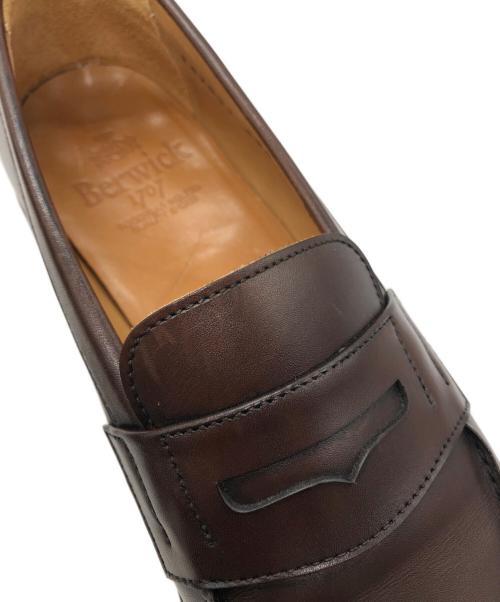 berwick（バーウィック）berwick (バーウィック) ローファー ブラウン サイズ:6.5の古着・服飾アイテム