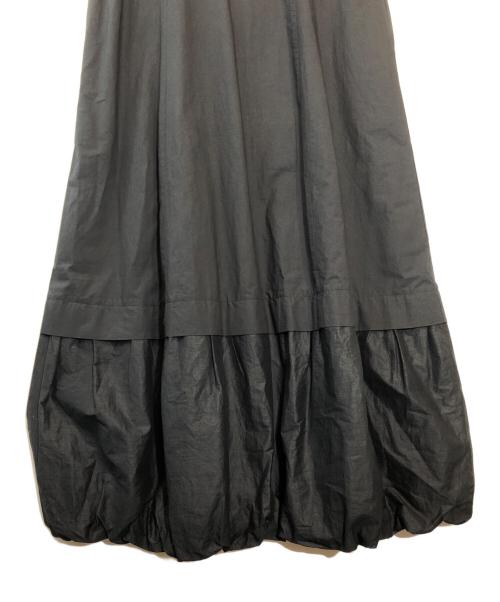 ne quittez pas（ヌキテパ）ne quittez pas (ヌキテパ) Cotton Organza & Poplin Sleeveless Balloon Dress ブラック サイズ:Mの古着・服飾アイテム