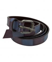 DRIES VAN NOTEN（ドリスヴァンノッテン）の古着「レザーベルト」｜パープル