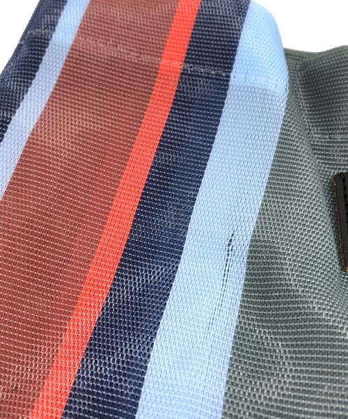 MARNI（マルニ）MARNI (マルニ) フラワーカフェトートバッグ ブルーの古着・服飾アイテム