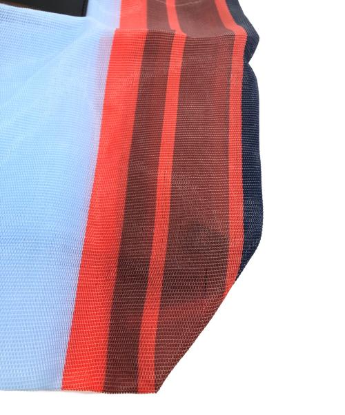MARNI（マルニ）MARNI (マルニ) フラワーカフェトートバッグ ブルーの古着・服飾アイテム
