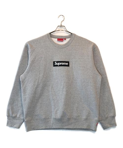 SUPREME（シュプリーム）Supreme (シュプリーム) BOX LOGO CREWNECK グレー サイズ:XLargeの古着・服飾アイテム