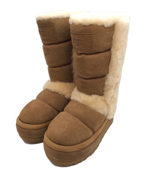 UGG（アグ）UGG (アグ) クラシック チラーピーク トールブーツ ベージュ サイズ:SIZE 22cmの古着・服飾アイテム