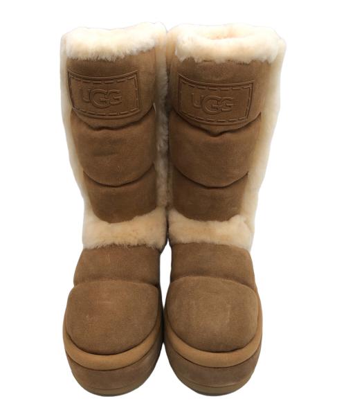 UGG（アグ）UGG (アグ) クラシック チラーピーク トールブーツ ベージュ サイズ:SIZE 22cmの古着・服飾アイテム