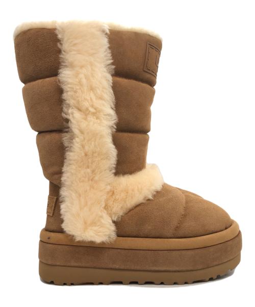 UGG（アグ）UGG (アグ) クラシック チラーピーク トールブーツ ベージュ サイズ:SIZE 22cmの古着・服飾アイテム
