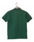 LACOSTE (ラコステ) モノグラムジャカードポロシャツ グリーン サイズ:US S：10000円