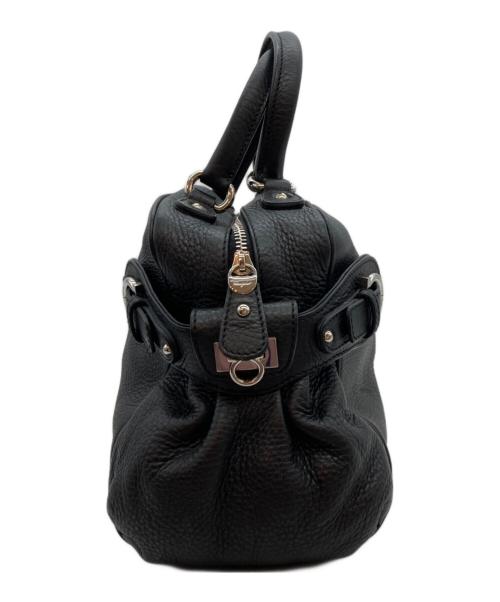 Salvatore Ferragamo（サルヴァトーレ フェラガモ）Salvatore Ferragamo (サルヴァトーレ フェラガモ) ガンチーニ ハンドバッグ ブラックの古着・服飾アイテム