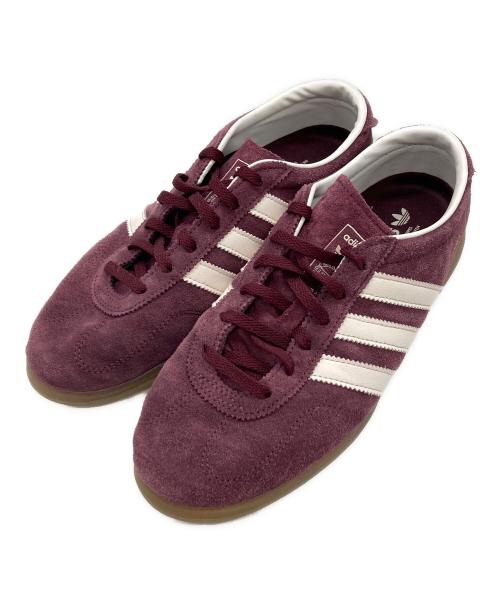 adidas（アディダス）adidas (アディダス) ローカットスニーカー ボルドー サイズ:25の古着・服飾アイテム