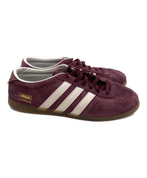 adidas（アディダス）adidas (アディダス) ローカットスニーカー ボルドー サイズ:25の古着・服飾アイテム