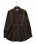 H BAR Cエイチバーシー）の古着「キャバルリーシャツ」｜ブラウン
