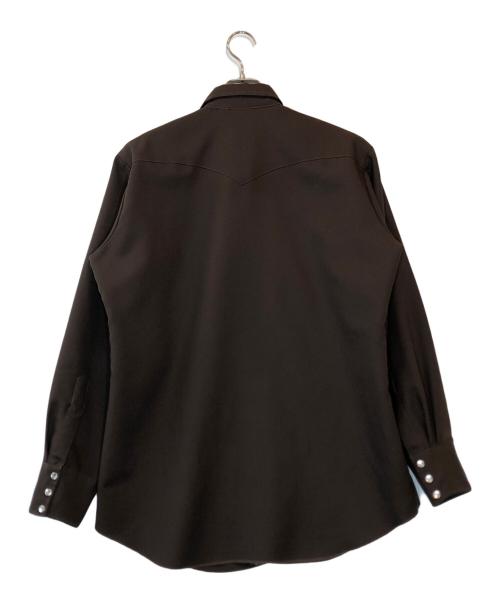 H BAR C（エイチバーシー）H BAR C (エイチバーシー) キャバルリーシャツ ブラウン サイズ:16 1/2の古着・服飾アイテム