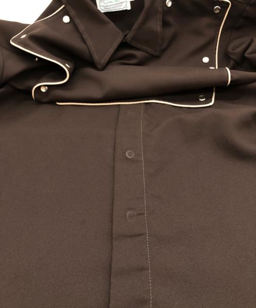 H BAR C（エイチバーシー）H BAR C (エイチバーシー) キャバルリーシャツ ブラウン サイズ:16 1/2の古着・服飾アイテム
