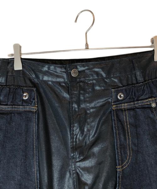 ZARA（ザラ）ZARA (ザラ) ADSB ANDERSSON BELL (アンダースンベル) コンビネーションオーバーレイヤージーンズ ブラック サイズ:SIZE 20/25の古着・服飾アイテム