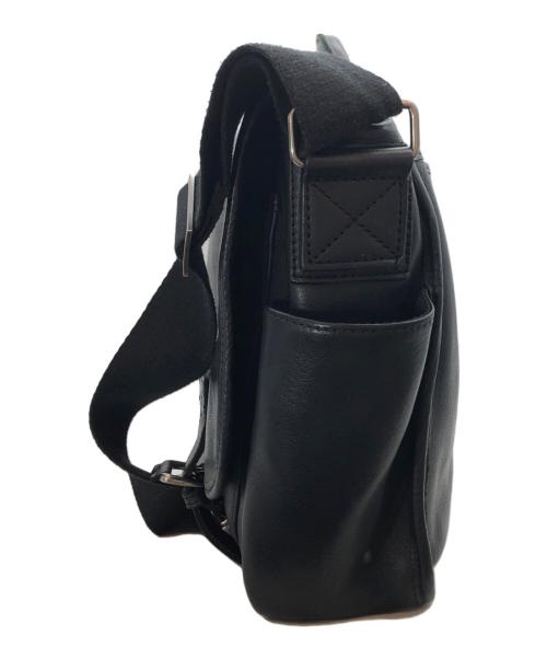 L.L.Bean（エルエルビーン）L.L.Bean (エルエルビーン) レザーメッセンジャーバッグ ブラックの古着・服飾アイテム