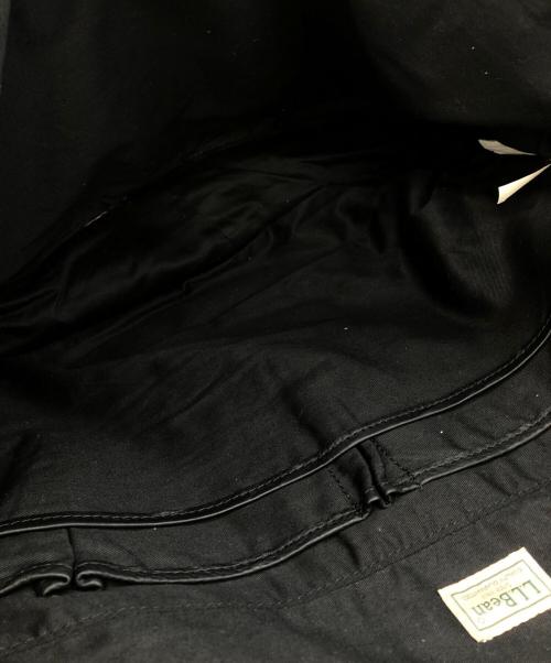 L.L.Bean（エルエルビーン）L.L.Bean (エルエルビーン) レザーメッセンジャーバッグ ブラックの古着・服飾アイテム