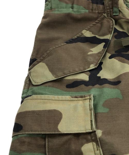 US ARMY（ユーエスアーミー）US ARMY (ユーエスアーミー) M-65 Trousers WOODLAND CAMO カーキ サイズ:MEDIUMME-SHORTの古着・服飾アイテム