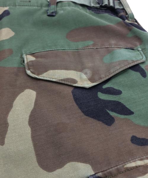 US ARMY（ユーエスアーミー）US ARMY (ユーエスアーミー) M-65 Trousers WOODLAND CAMO カーキ サイズ:MEDIUMME-SHORTの古着・服飾アイテム