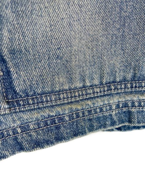 SUPREME（シュプリーム）Supreme (シュプリーム) WORN HOODED CHORE COAT DENIM カーキ×ブルー サイズ:Lの古着・服飾アイテム