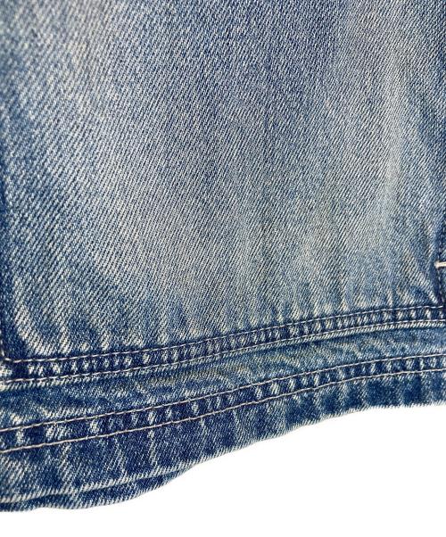 SUPREME（シュプリーム）Supreme (シュプリーム) WORN HOODED CHORE COAT DENIM カーキ×ブルー サイズ:Lの古着・服飾アイテム