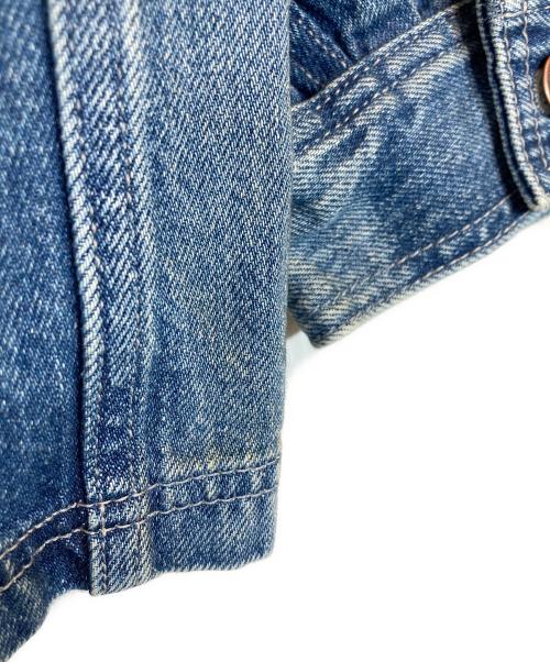 SUPREME（シュプリーム）Supreme (シュプリーム) WORN HOODED CHORE COAT DENIM カーキ×ブルー サイズ:Lの古着・服飾アイテム