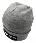 SUPREME×New Eraシュプリーム×ニューエラ）の古着「BOX LOGO BEANIE」｜グレー