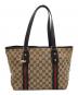 GUCCI（グッチ）の古着「GGキャンバストートバッグ」｜ブラウン