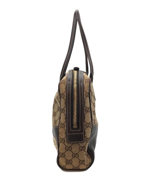 GUCCI（グッチ）GUCCI (グッチ) ハンドバッグ ブラウンの古着・服飾アイテム