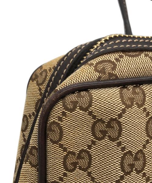 GUCCI（グッチ）GUCCI (グッチ) ハンドバッグ ブラウンの古着・服飾アイテム