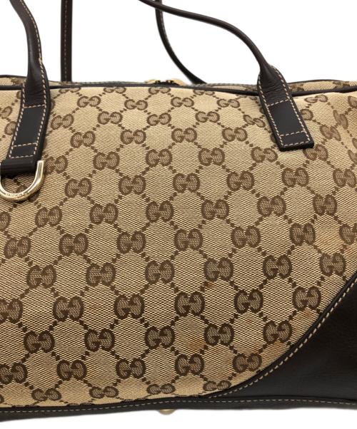 GUCCI（グッチ）GUCCI (グッチ) ハンドバッグ ブラウンの古着・服飾アイテム