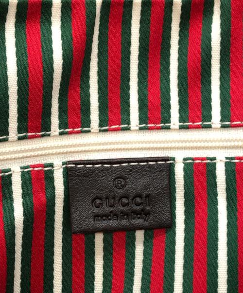 GUCCI（グッチ）GUCCI (グッチ) ハンドバッグ ブラウンの古着・服飾アイテム