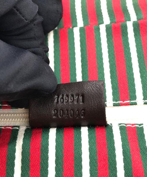GUCCI（グッチ）GUCCI (グッチ) ハンドバッグ ブラウンの古着・服飾アイテム