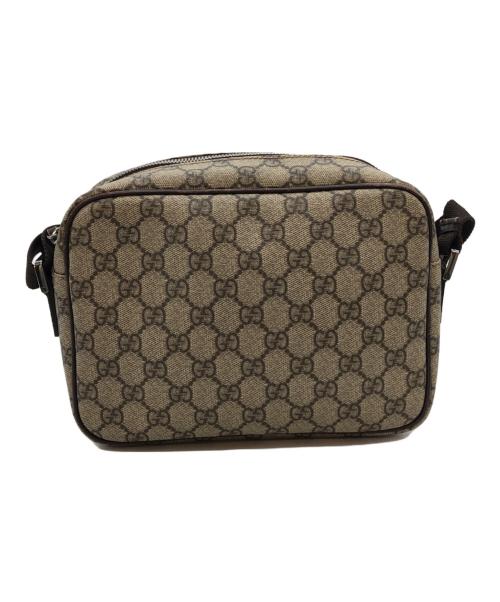 GUCCI（グッチ）GUCCI (グッチ) GGスプリームショルダーバッグ ベージュの古着・服飾アイテム