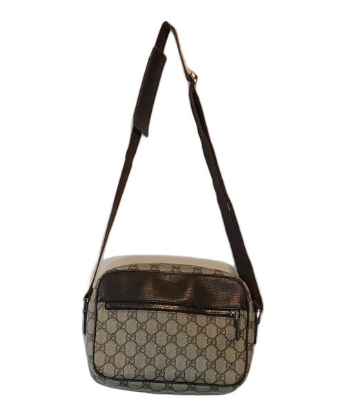 GUCCI（グッチ）GUCCI (グッチ) GGスプリームショルダーバッグ ベージュの古着・服飾アイテム