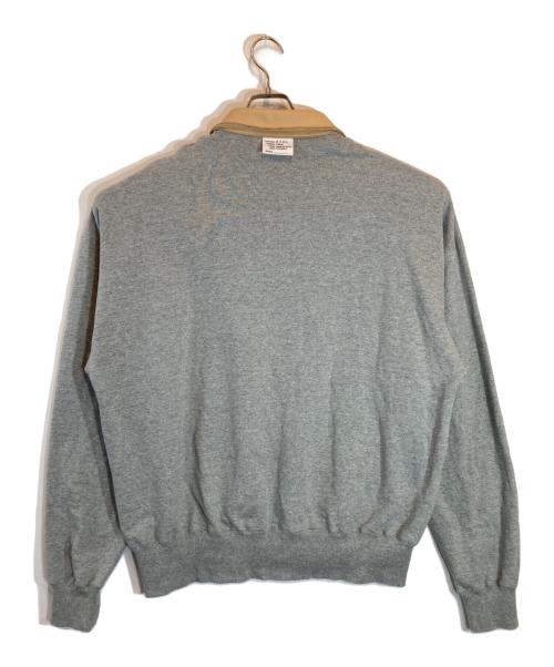 KYOU（キョウ）KYOU (キョウ) Leather Heavy Weight Sweat グレー サイズ:2の古着・服飾アイテム
