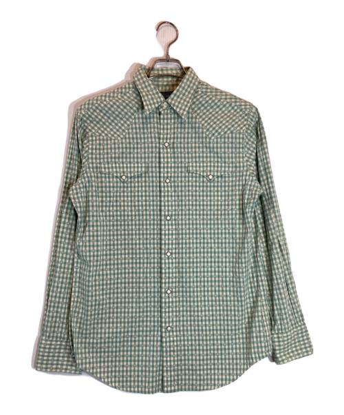 POLO COUNTRY（ポロカントリー）POLO COUNTRY (ポロカントリー) チェックシャツ グリーン サイズ:Sの古着・服飾アイテム
