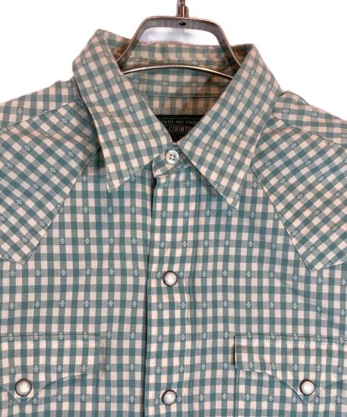 POLO COUNTRY（ポロカントリー）POLO COUNTRY (ポロカントリー) チェックシャツ グリーン サイズ:Sの古着・服飾アイテム