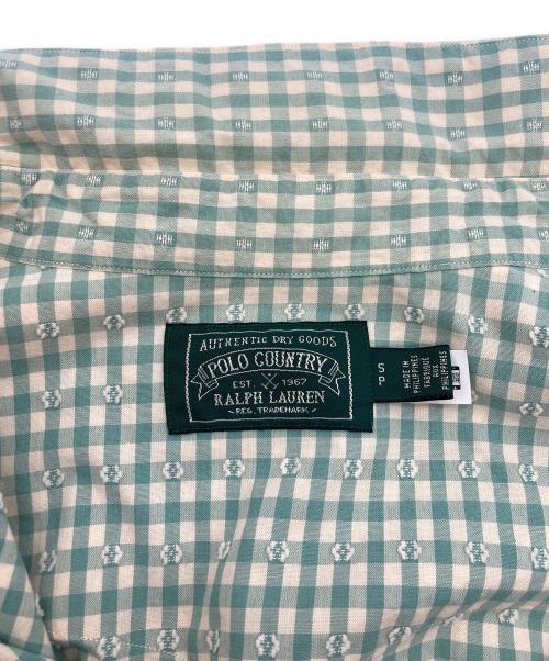 POLO COUNTRY（ポロカントリー）POLO COUNTRY (ポロカントリー) チェックシャツ グリーン サイズ:Sの古着・服飾アイテム