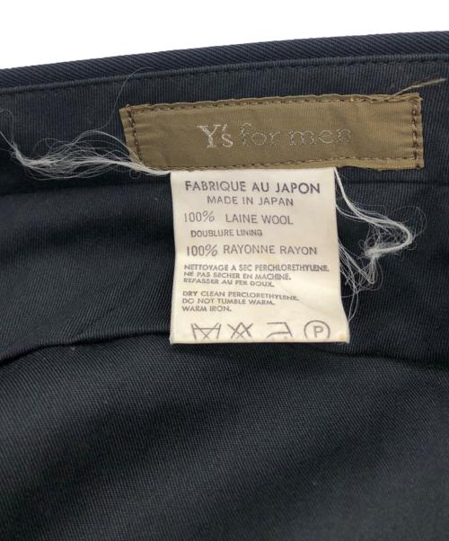 Y's for men（ワイズフォーメン）Y's for men (ワイズフォーメン) ウールギャバパンツ ネイビー サイズ:-の古着・服飾アイテム