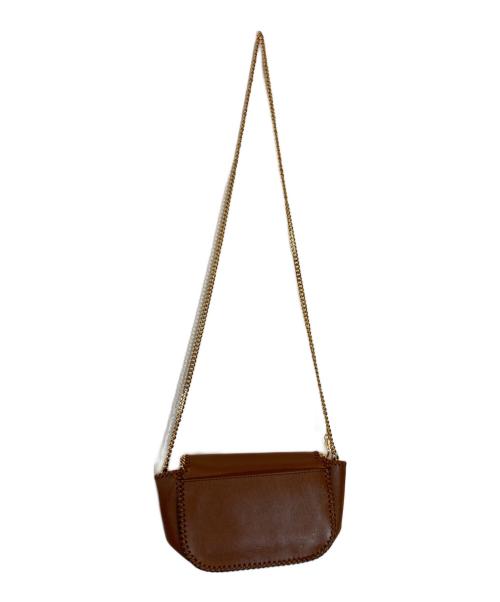 STELLA McCARTNEY（ステラマッカートニー）STELLA McCARTNEY (ステラマッカートニー) ファラベラチェーンミニショルダーバッグ ブラウンの古着・服飾アイテム