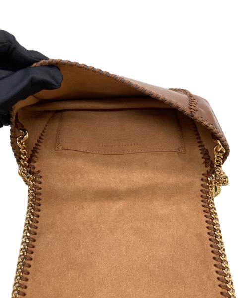 STELLA McCARTNEY（ステラマッカートニー）STELLA McCARTNEY (ステラマッカートニー) ファラベラチェーンミニショルダーバッグ ブラウンの古着・服飾アイテム