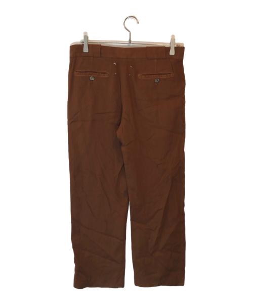 Maison Margiela（メゾンマルジェラ）Maison Margiela (メゾンマルジェラ) アナトミックパンツ ブラウン サイズ:SIZE 48の古着・服飾アイテム