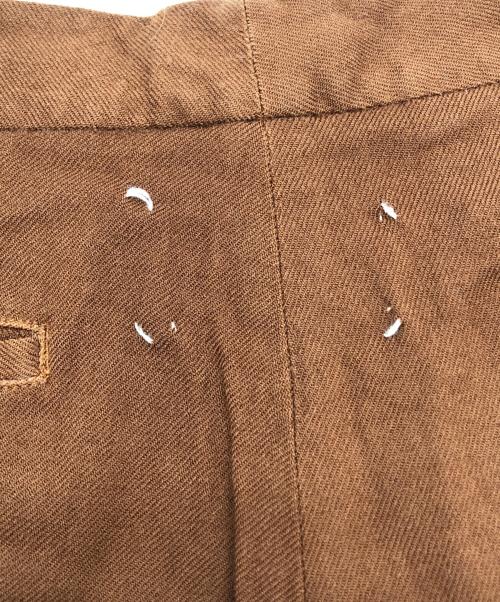 Maison Margiela（メゾンマルジェラ）Maison Margiela (メゾンマルジェラ) アナトミックパンツ ブラウン サイズ:SIZE 48の古着・服飾アイテム