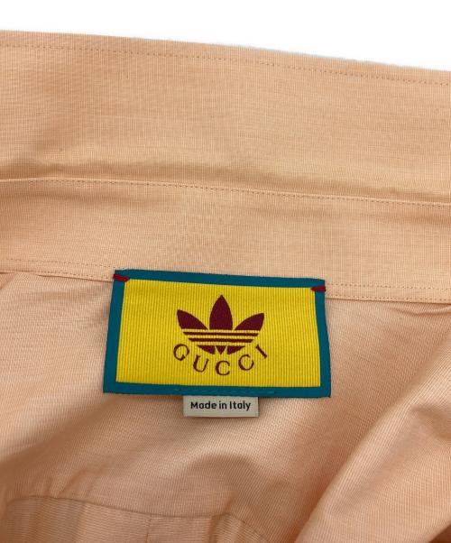 GUCCI（グッチ）GUCCI (グッチ) adidas (アディダス) Philafi L/S Shirt オレンジ サイズ:44の古着・服飾アイテム